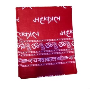 Red Mahakal Gamcha/Scarf