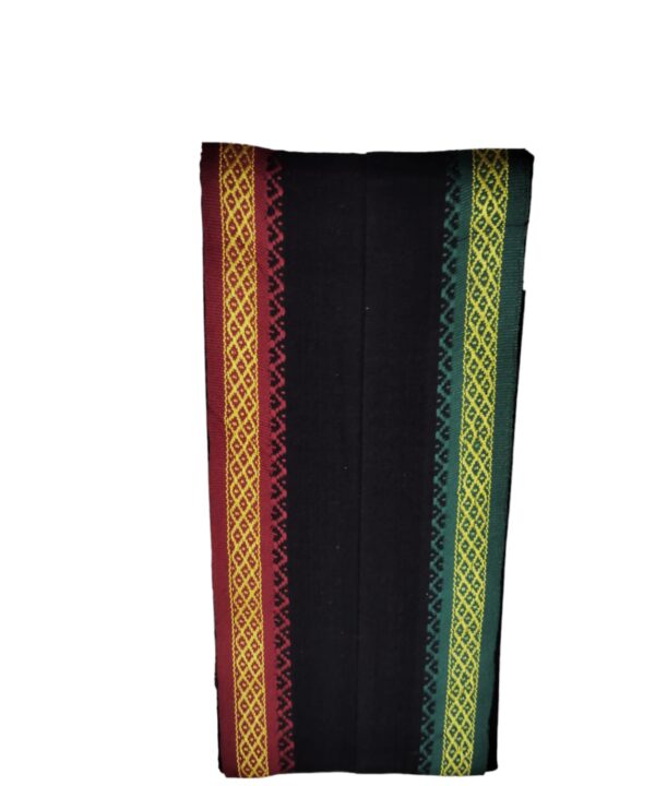 Black Trendy Gamcha/Scarf - Image 3